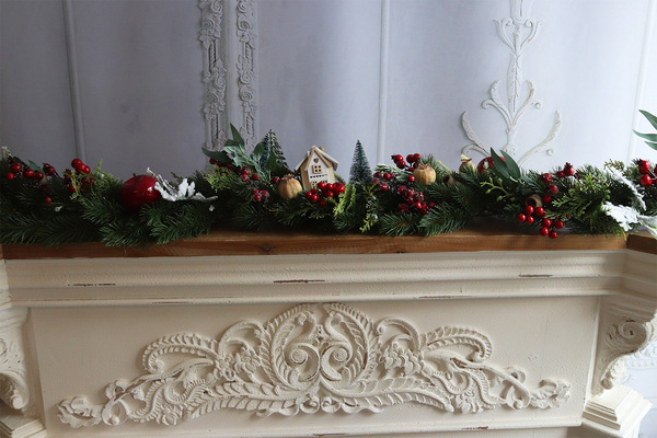 Mikołajowy Las New, girlanda świąteczna