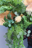 Green Leaves Anturium, zielona girlanda dekoracyjna