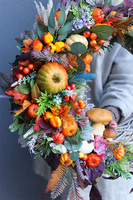 Jesienna Rezydencja, asymetryczny wianek jesienny