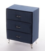 szkatułka / szufladki Florencja Granat, wym.19.5x15x9.5cm