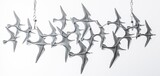 decor ścienny z mewami, Seagull, wym.44x94x1cm