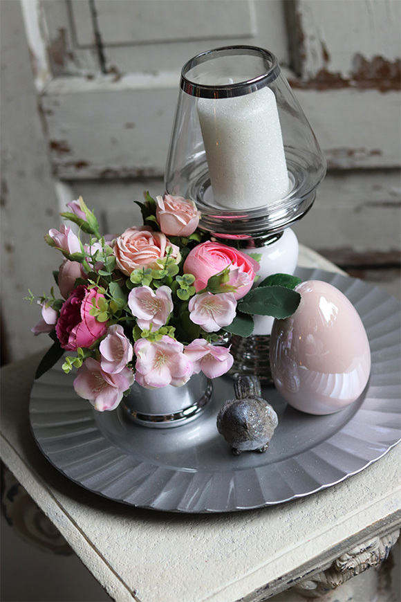 Tray Set Belissato, wiosenny zestaw dekoracji na tacy 