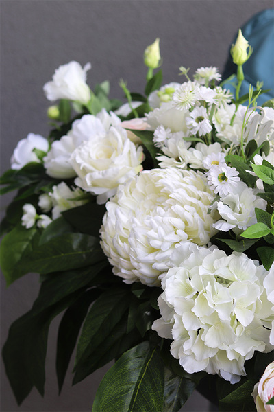 elegancka kompozycja nagrobna, Magnificio Black, wys.50x100x65cm