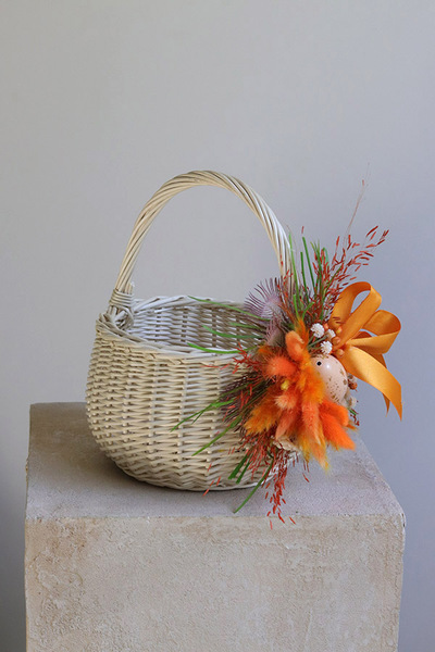 Orangis, dekorowany koszyczek wielkanocny