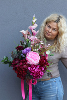 Eulalia Leokana, nagrobny bukiet wiązanka