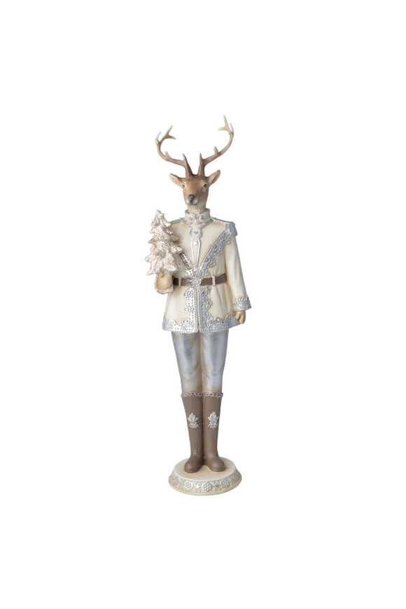 Reindeer Royalty, figurka świąteczna renifer