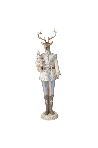 Reindeer Royalty, figurka świąteczna renifer