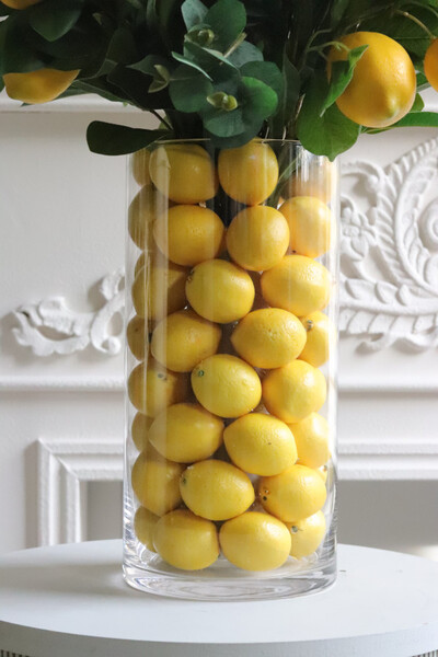 Sicilia Lemon, kompozycja kwiatowa w wazonie