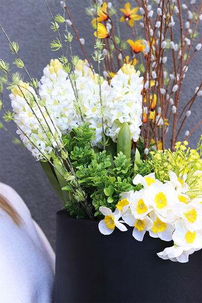 Wiosenne Trele, wiosenna kompozycja roślinna