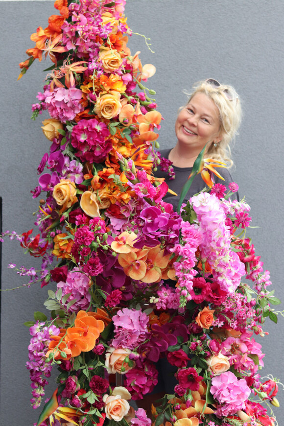 Lawa Glorioza, egzotyczna girlanda dekoracyjna