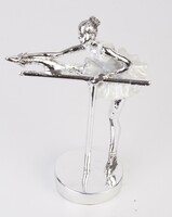 Od Ręki. Balerina Perle, figurka srebrna, wym.18.5x13.5x7 cm 