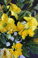 bukiet do wazonu Słoneczna Wiosna, sztuczne kwiaty