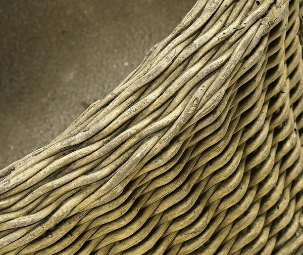 Boho, donica beż 3b, wym.45x45x19cm