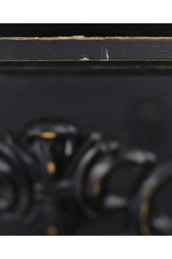 Fire B Black, obudowa kominka / atrapa kominka / portal kominka, wym.100x23x97cm