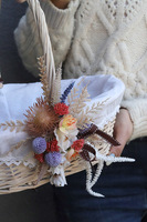 Karlina, dekorowany koszyczek wielkanocny