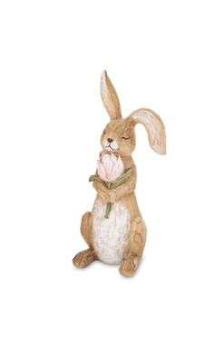 Zajączek Wood D, figurka wielkanocna, wys.30cm
