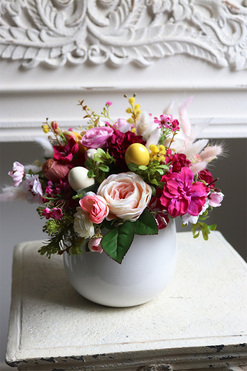 Grettani, wielkanocny stroik z jajkami, wym.29x29cm