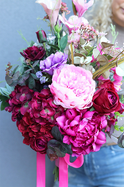 Eulalia Leokana, nagrobny bukiet wiązanka