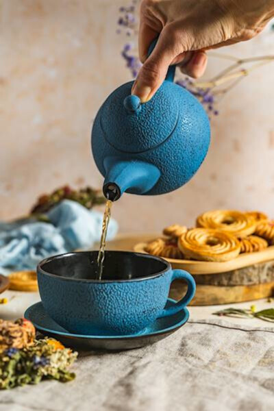 Awaji Tea 4 One, żeliwny zestaw do herbaty	