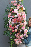 Balea Pasaja, kompozycja kwiatowa na lobby