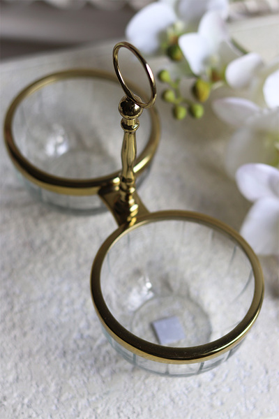 przyprawniki / sosjerki, Lux Villa Gold Glamour