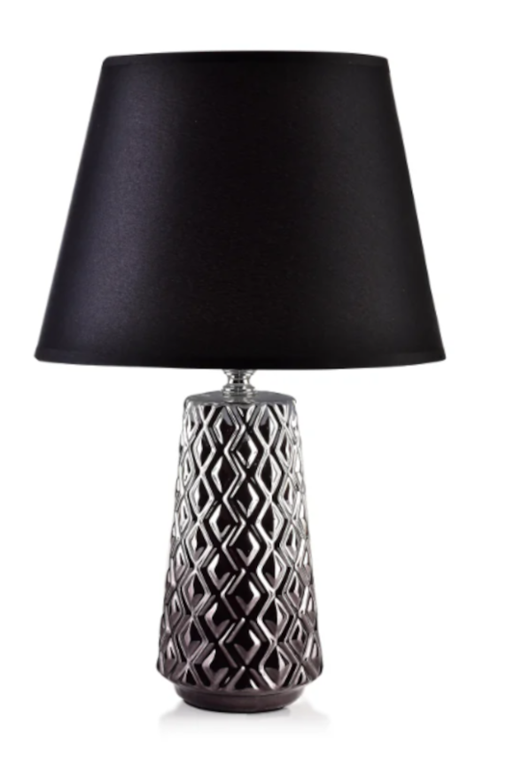 lampa stołowa z ceramiczną podstawą, Letti B, wys.34.5cm