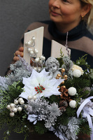 Zimowa Cisza 3, świąteczna kompozycja nagrobna