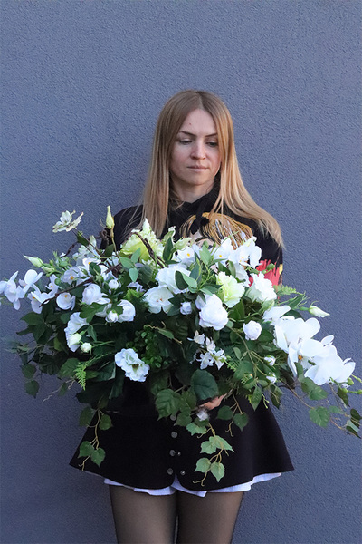 Biała Klemensa, zestaw dekoracji nagrobnych