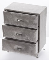 szkatułka / szufladki Florencja Beż, wym.19.5x15x9.5cm