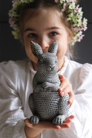 Rainy Bunny, zajączek wielkanocny figurka