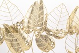 Golden Leaves, decor ścienny z liśćmi, wym. 65x118x3cm