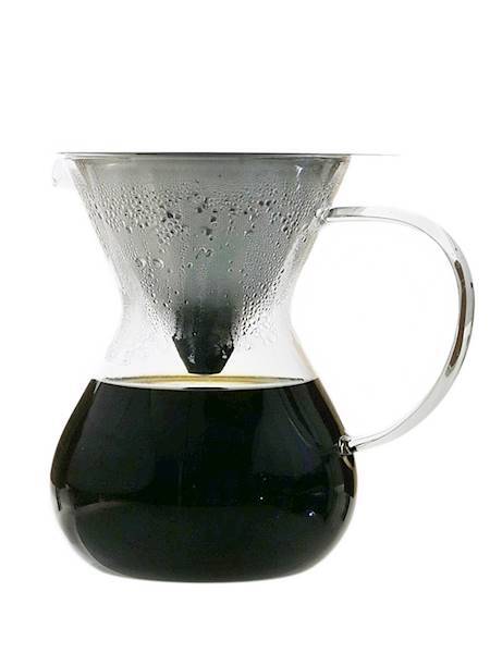 Drip, dzbanek do kawy przelewowej ze stalowym filtrem, poj.800ml