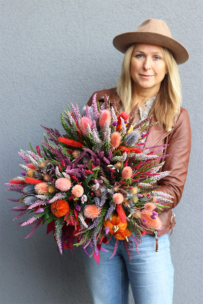 Wrzosy Jesienią, jesienny bukiet do wazonu