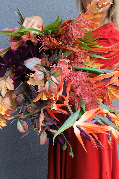 Gedonata Fall, egzotyczny bukiet do wazonu	