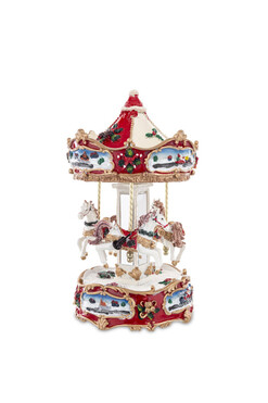 Christmas World, bożonarodzeniowa pozytywka A, wym.24x14cm