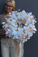 Benicia, biały jesienny wianek