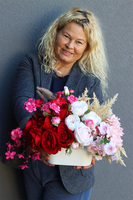 LaGuel Amore 2, dekoracja kwiatowa w naczyniu