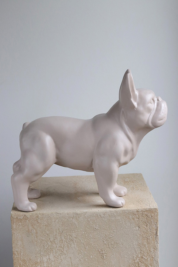 Dog in the Fog, figurka pies bulldog