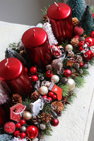 Dzieciństwo Red, adwentowy stroik