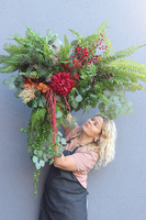 Green Pizzeria, zielona girlanda dekoracyjna