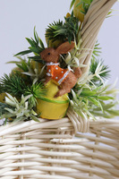 Yellona, dekorowany koszyczek wielkanocny