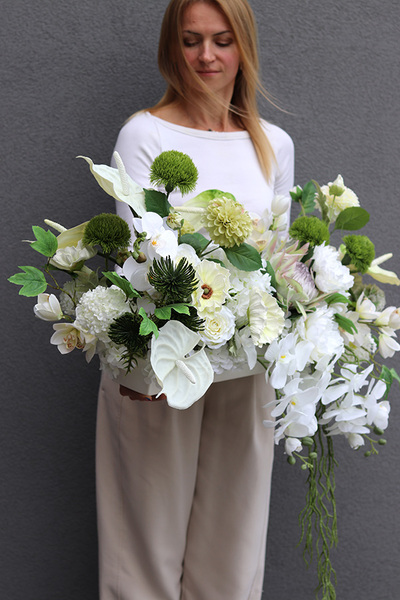 Rozdroże Biel Long, przyjęciowa dekoracja na stół weselny