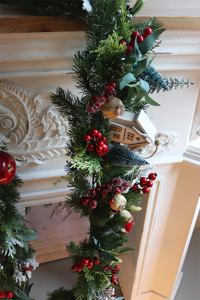 Mikołajowy Las New, girlanda świąteczna