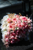 Alice Pastel Volcan, dekoracja nagrobna z dedykacją