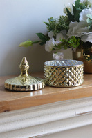 Palermo Gold B, dekoracyjny pojemnik amfora