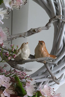 Sad Jabłoni, wiosenny wianek z ptaszkiem