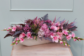 dekoracja Wrzosy Moko Pink, wys.40x90cm 