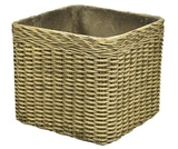 Boho, donica beż 1a, wym.37x37x31cm