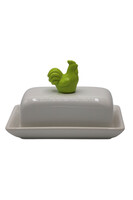 Easter Colors, maselnica ceramiczna, zielony kogut