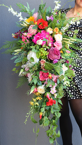 Sumerito, komplet dekoracji nagrobny do wazonu, 2 bukiety